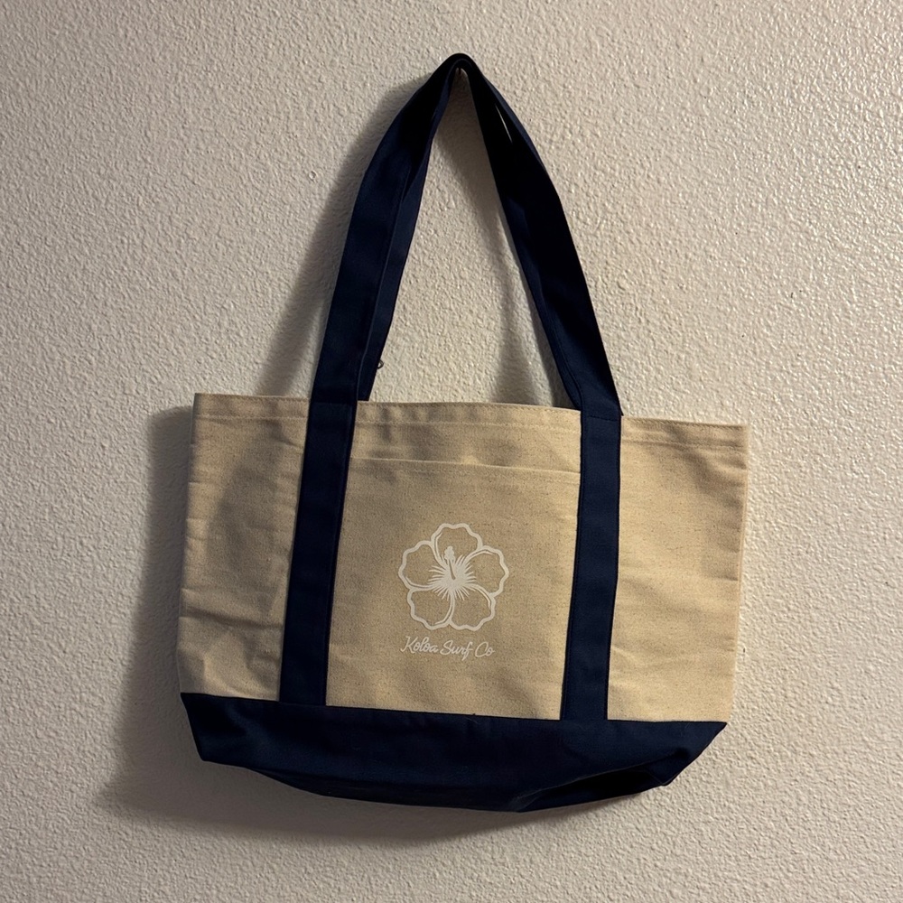 Koloa Hibiscus Beach Bag